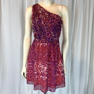 CHELSEA & VIOLET- ONE SHOULDER SUMMER DRESS